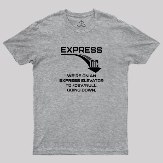 Data Black Hole Express Geek T-Shirt