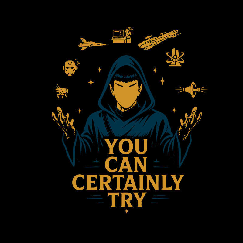 You Can Certainly Try Geek T-Shirt
