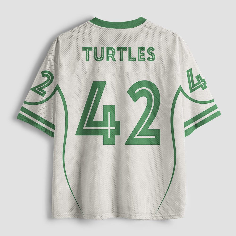 I Like Turtles Geek Mesh Jersey