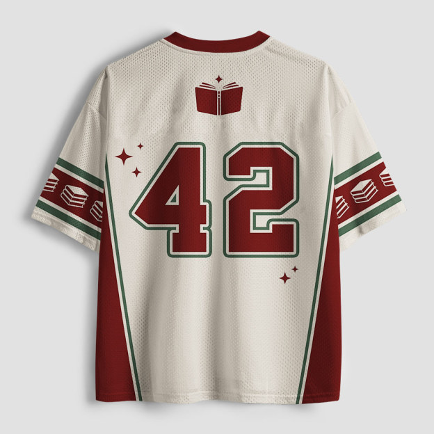 Cool Kids Read Geek Mesh Jersey