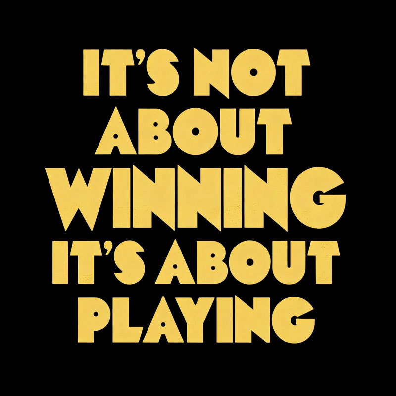 Playing Over Winning Geek T-Shirt