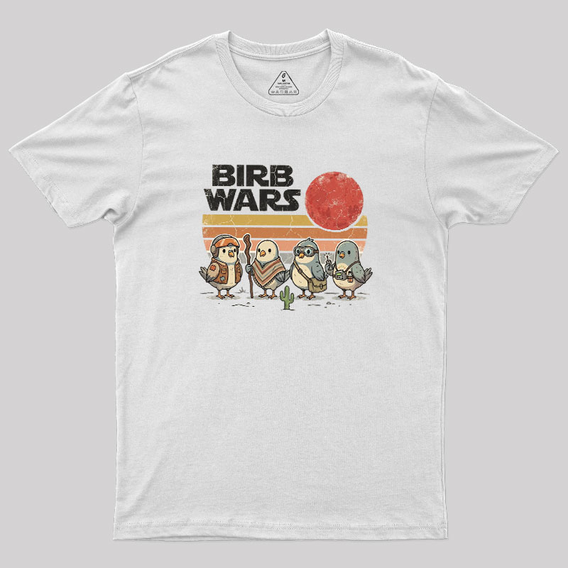 Bird War Geek T-Shirt