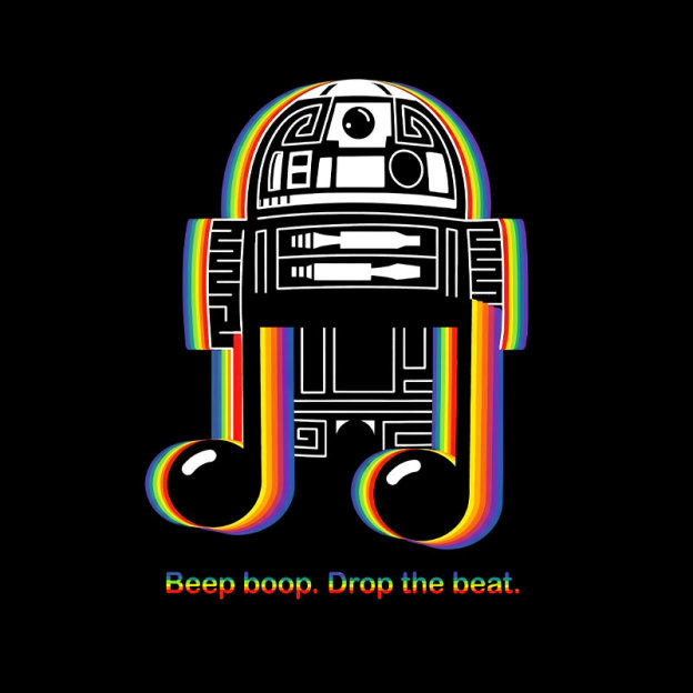 Beep Boop Drop the Beat Geek T-Shirt