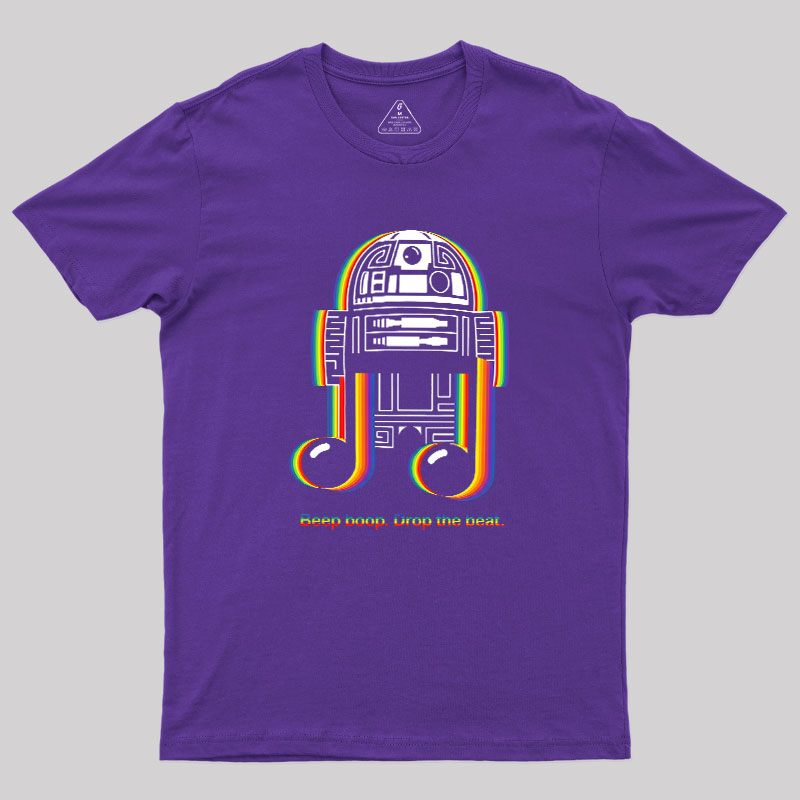 Beep Boop Drop the Beat Geek T-Shirt