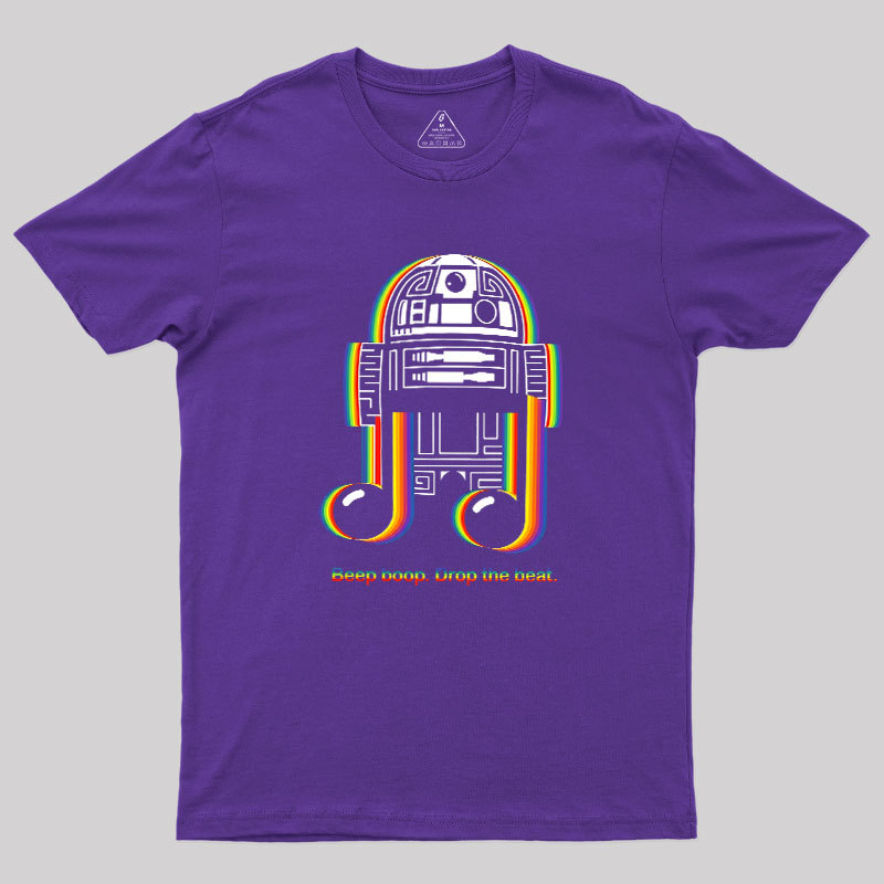 Beep Boop Drop the Beat Geek T-Shirt
