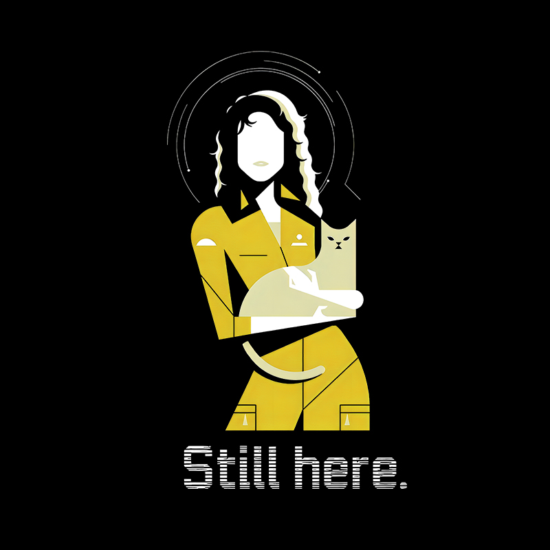 Still Here Geek T-Shirt