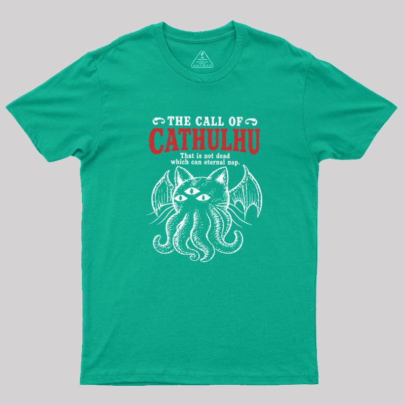 The Call of Cathulhu Geek T-Shirt