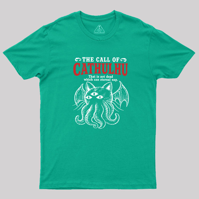 The Call of Cathulhu Geek T-Shirt