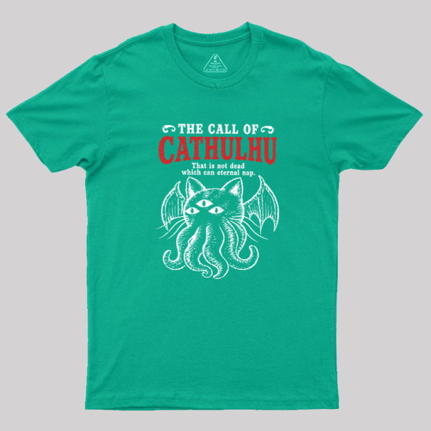 The Call of Cathulhu Geek T-Shirt