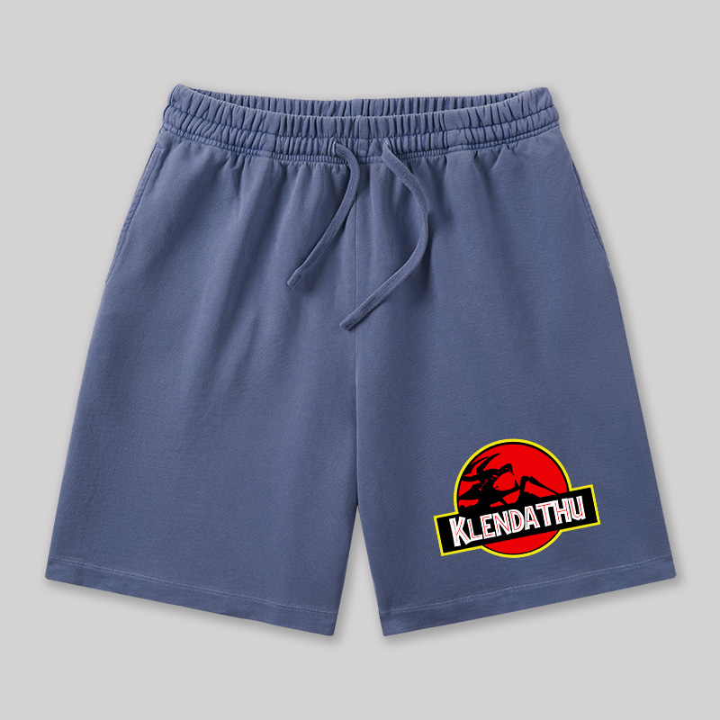 Klendathu Starship Troopers Geeky Washed Shorts