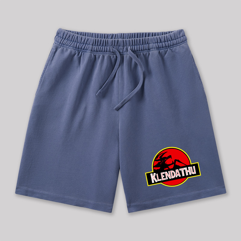 Klendathu Starship Troopers Geeky Washed Shorts