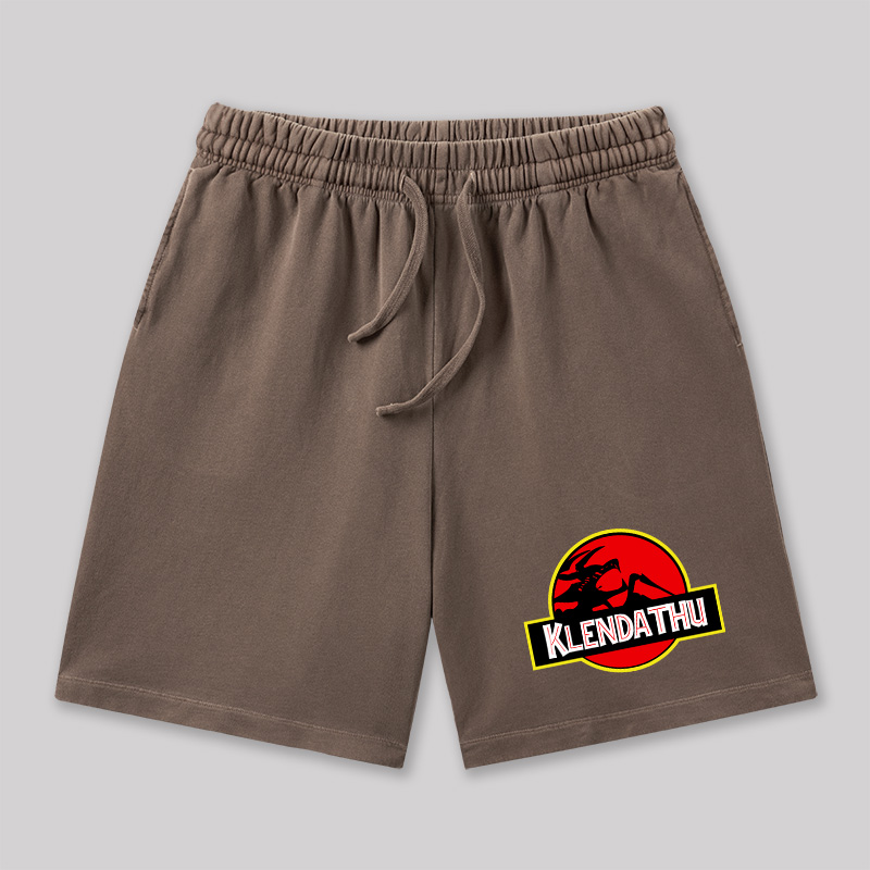 Klendathu Starship Troopers Geeky Washed Shorts