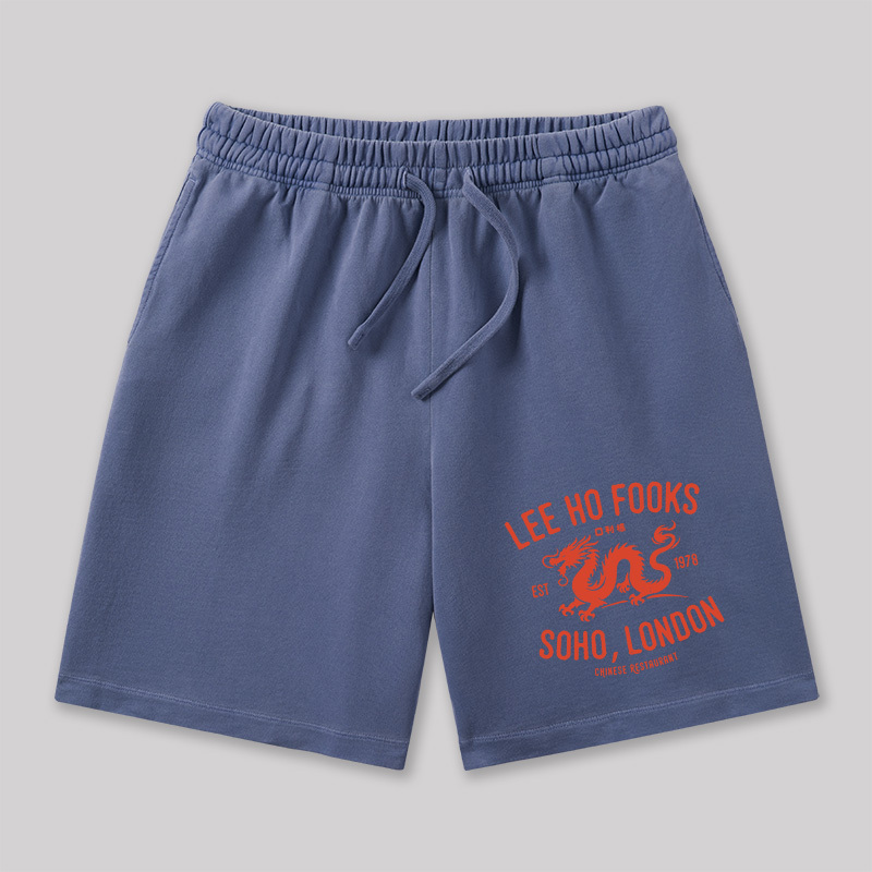 Lee Ho Fooks Vintage Resto Geeky Washed Shorts