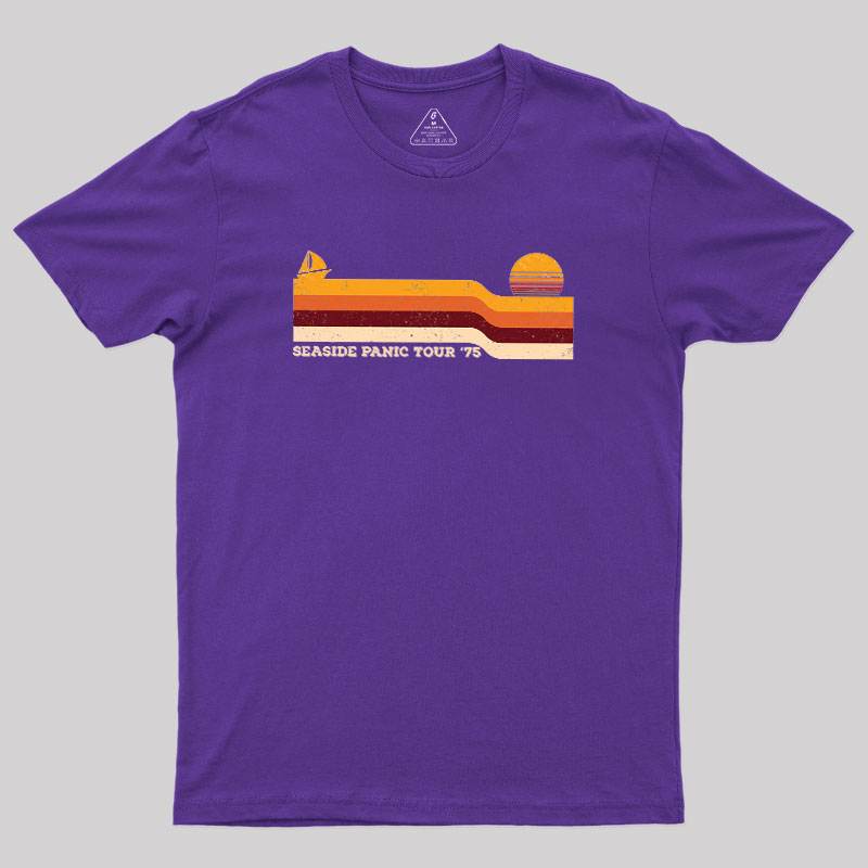 Seaside Panic Tour 75 Geek T-Shirt