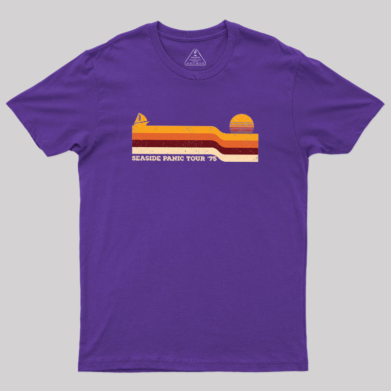 Seaside Panic Tour 75 Geek T-Shirt