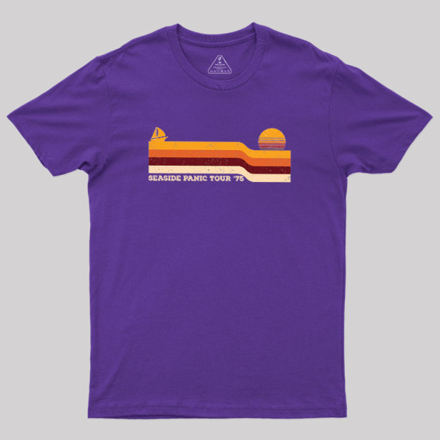 Seaside Panic Tour 75 Geek T-Shirt