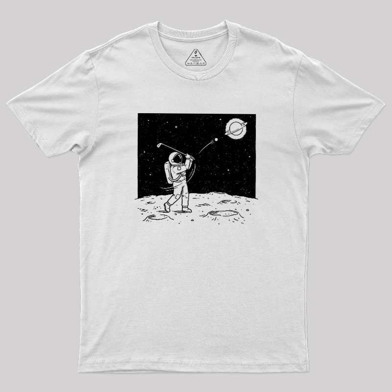 Space Golf Geek T-Shirt