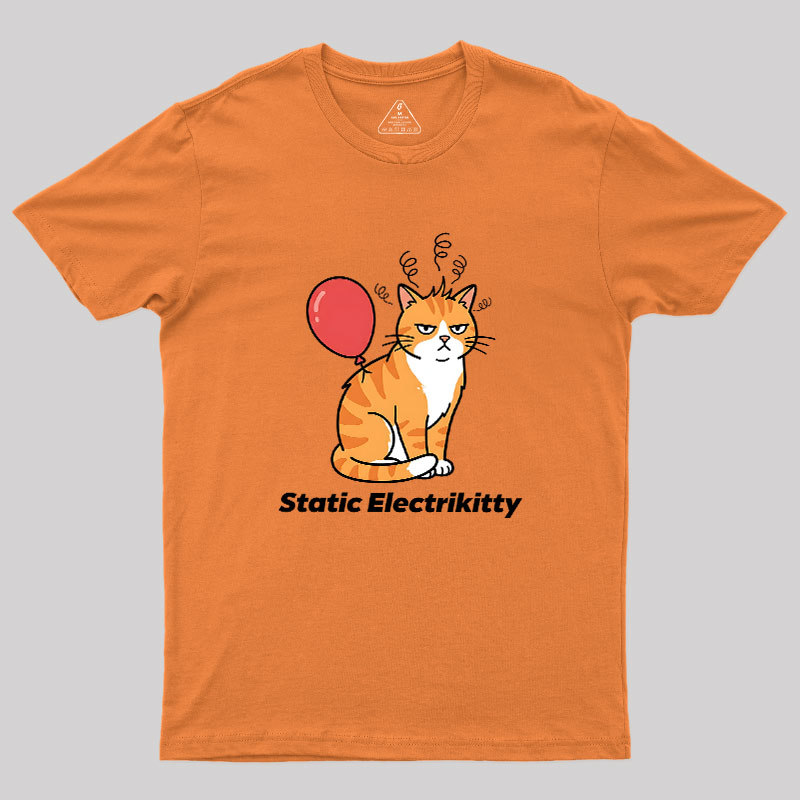 Static Electrikitty Geek T-Shirt