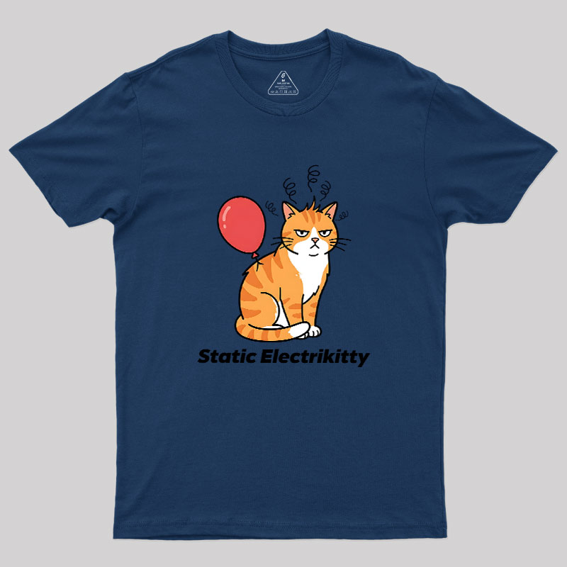 Static Electrikitty Geek T-Shirt