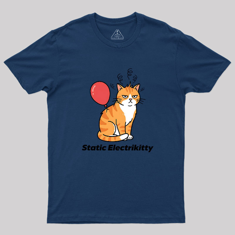 Static Electrikitty Geek T-Shirt