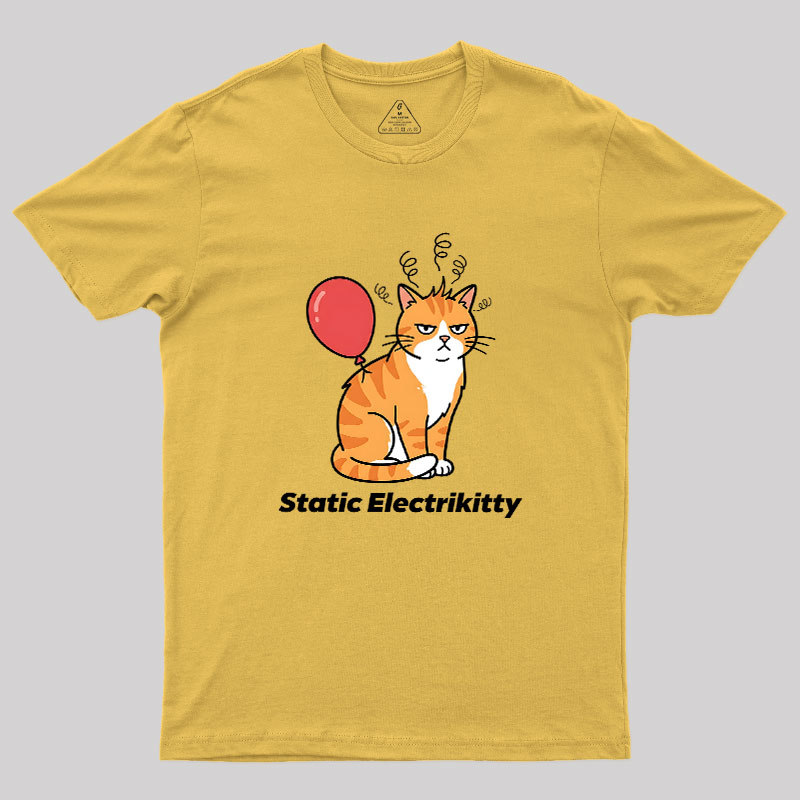 Static Electrikitty Geek T-Shirt