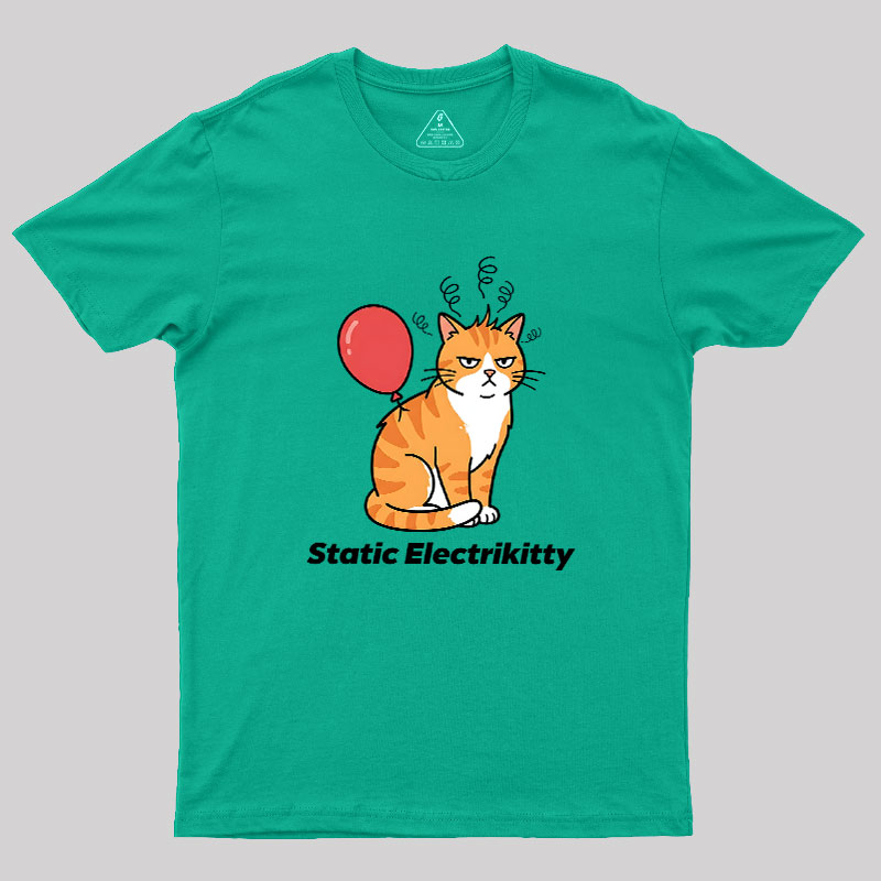 Static Electrikitty Geek T-Shirt