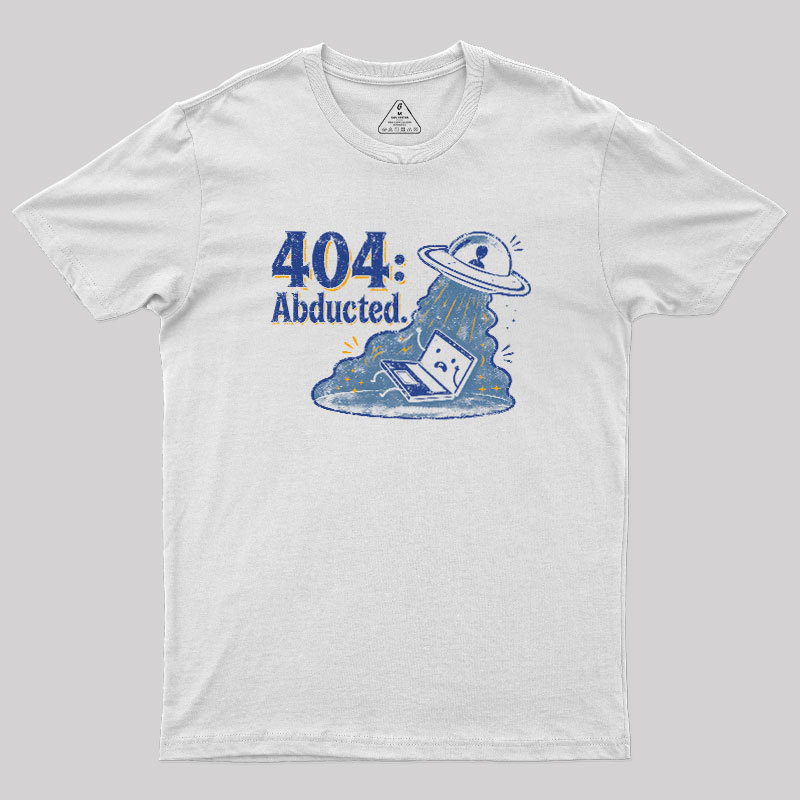 404 Abducted Geek T-Shirt