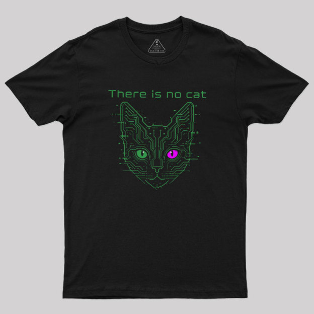 There Is No Cat Geek T-Shirt