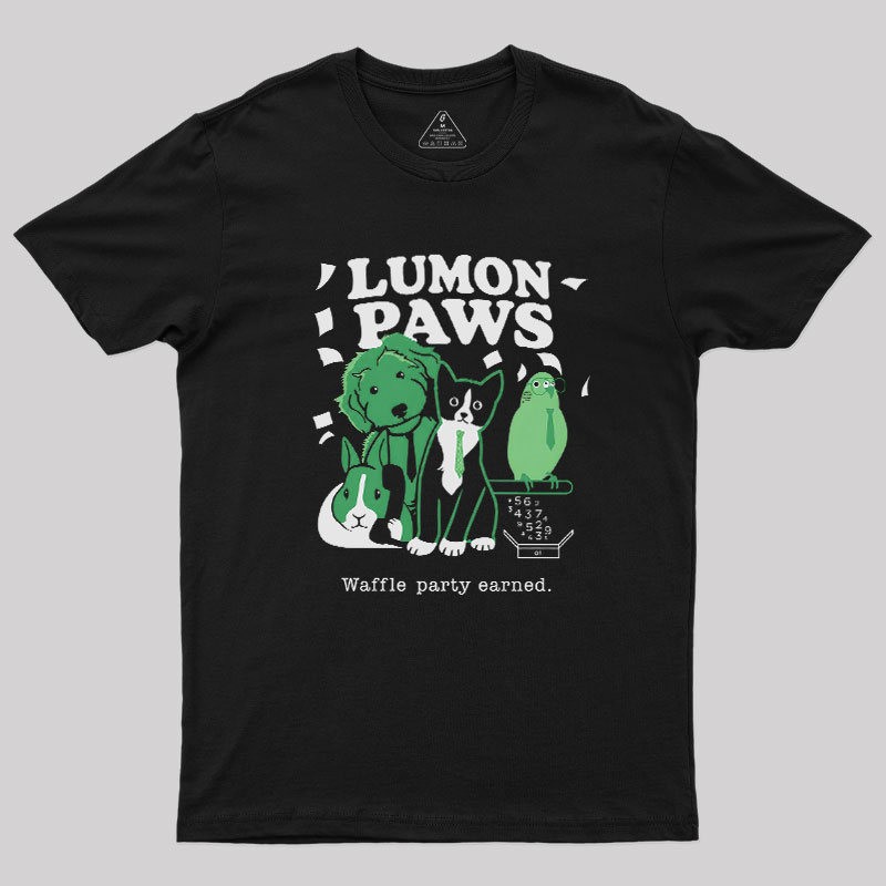 Lumon Paws Geek T-Shirt