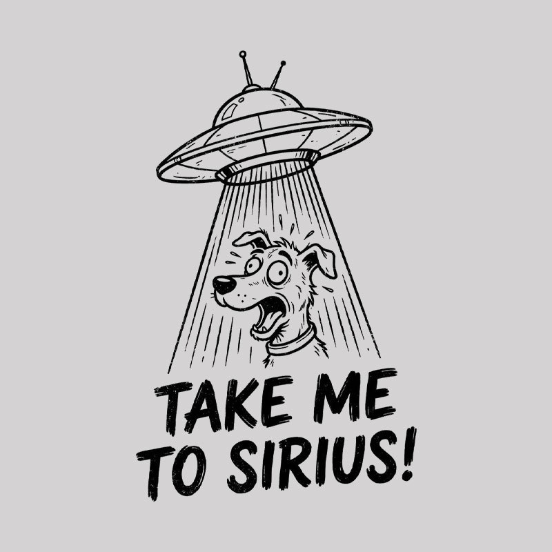 Take Me To Sirius Geek T-Shirt