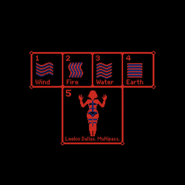 Wind Fire Water Earth Geek T-Shirt