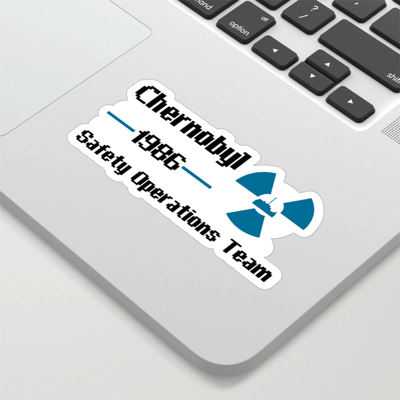 Chernobyl 1986 Geek Sticker