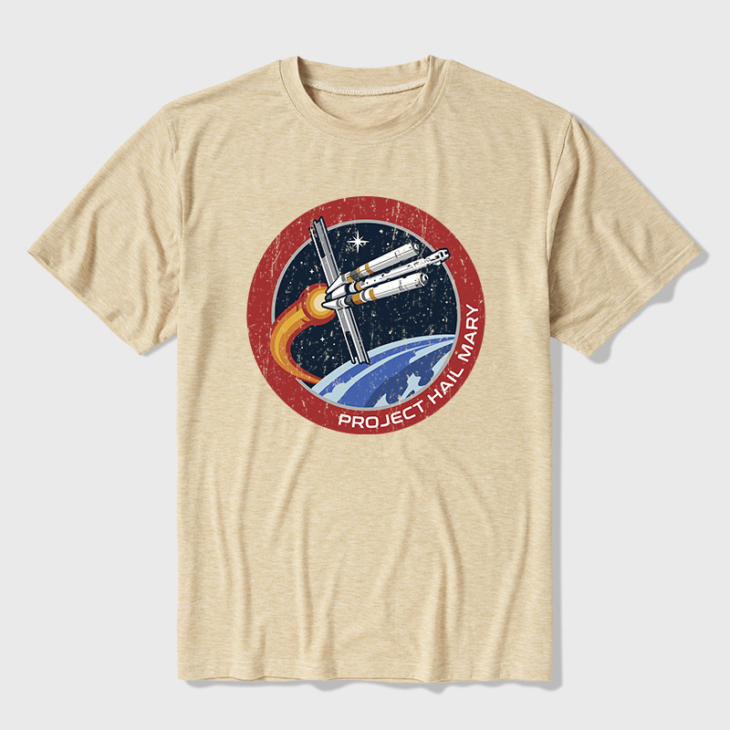 Space Rescue Mission Ultra Soft Heather Tee