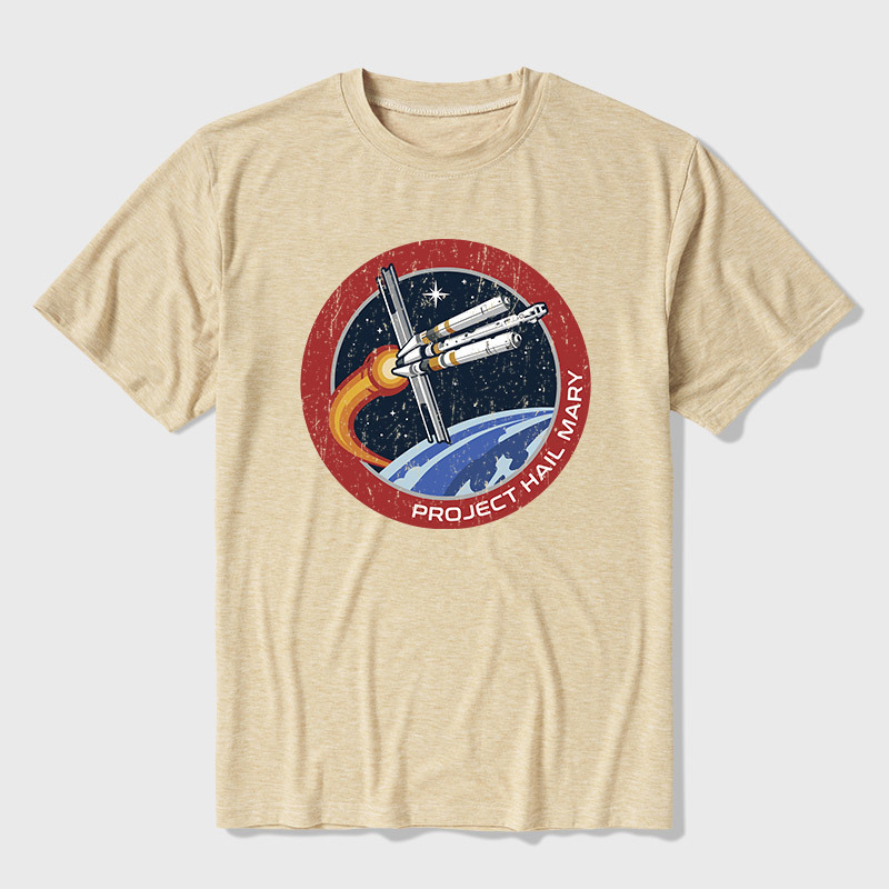 Space Rescue Mission Ultra Soft Heather Tee