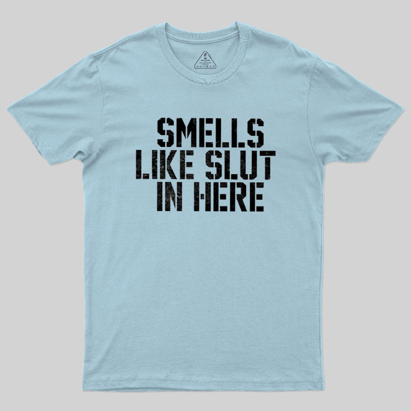Offensive Smells Like Slut In Here Geek T-Shirt