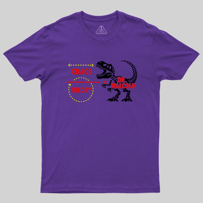 Chaos Theorist’s Dinosaur Geek T-Shirt