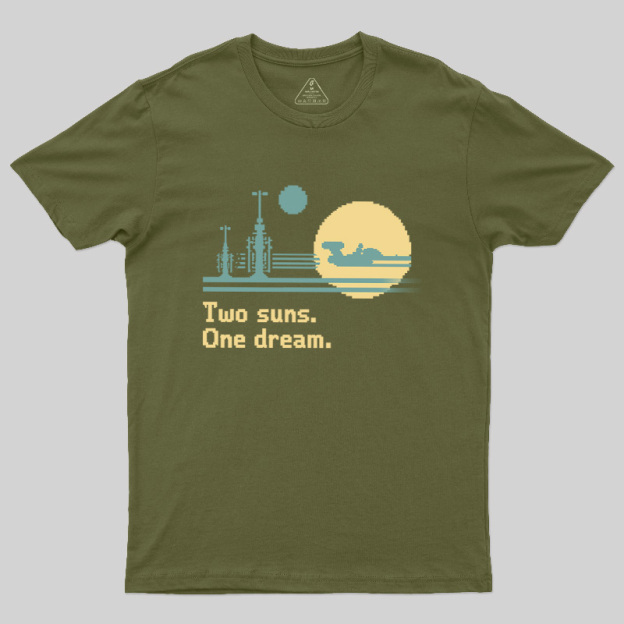 Two Suns One Dream Geek T-Shirt