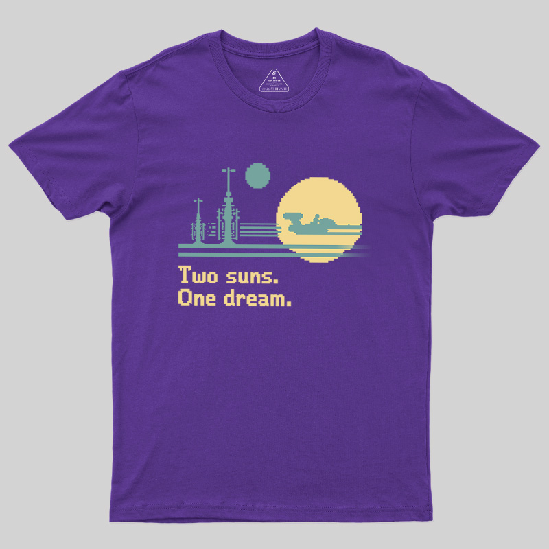 Two Suns One Dream Geek T-Shirt