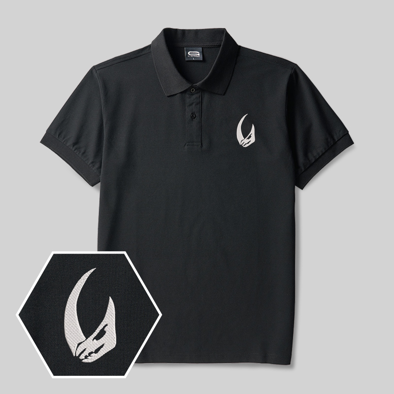 Geeksoutfit Uncertainty Principle Geek Embroidered Polo Shirts for Sale
