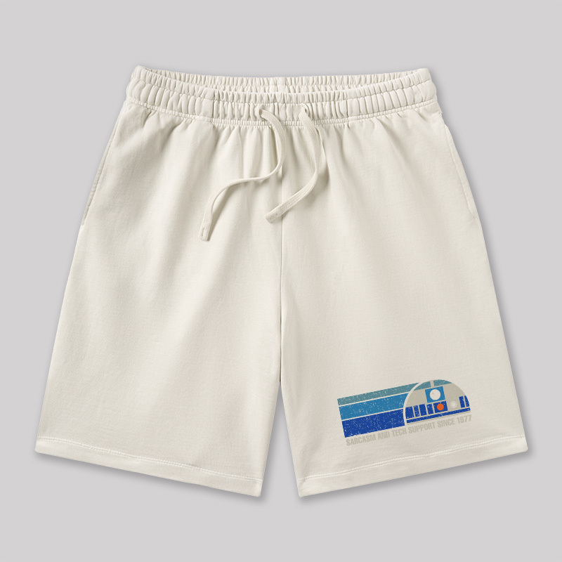 Providing Sarcasm and Tech Support Since 1977 Geeky Washed Shorts