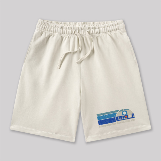 Providing Sarcasm and Tech Support Since 1977 Geeky Washed Shorts