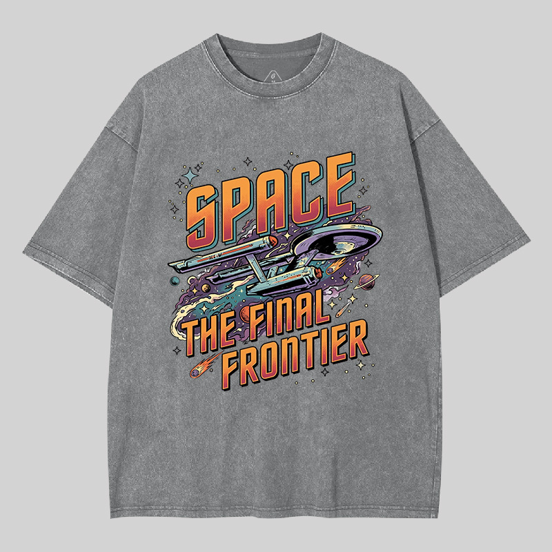Final Frontier Geek Washed T-shirt