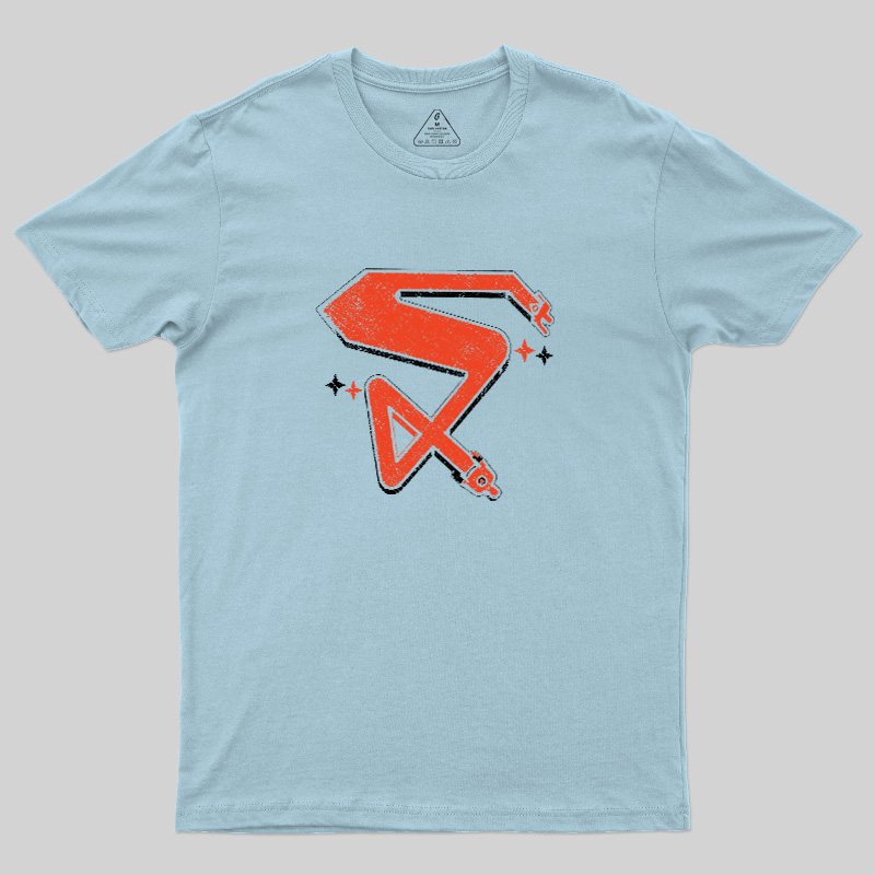 Rocket S Letter Geek T-Shirt