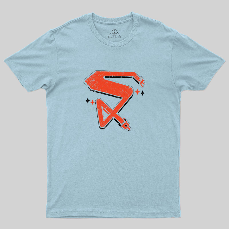 Rocket S Letter Geek T-Shirt