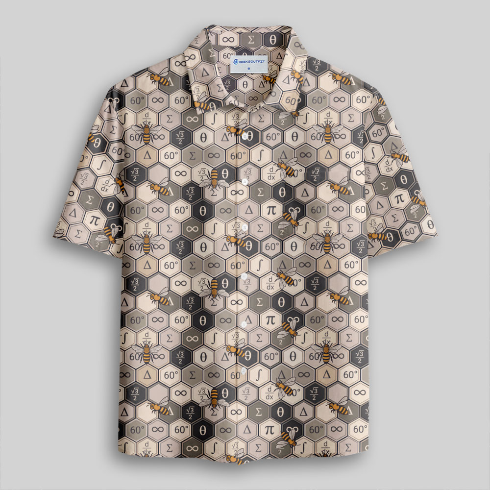 The Mathematical Honeycomb Button Up Pocket Shirt