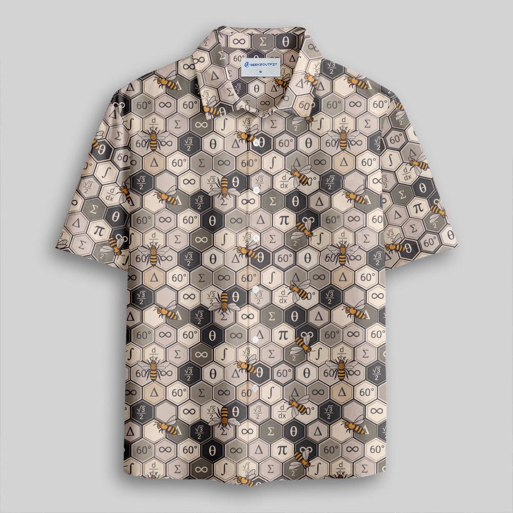 The Mathematical Honeycomb Button Up Pocket Shirt