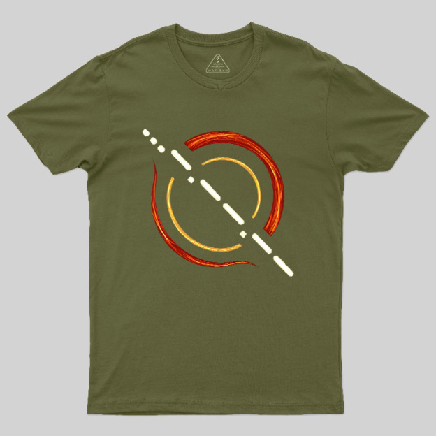 Star Ring Energy Beam Geek T-Shirt