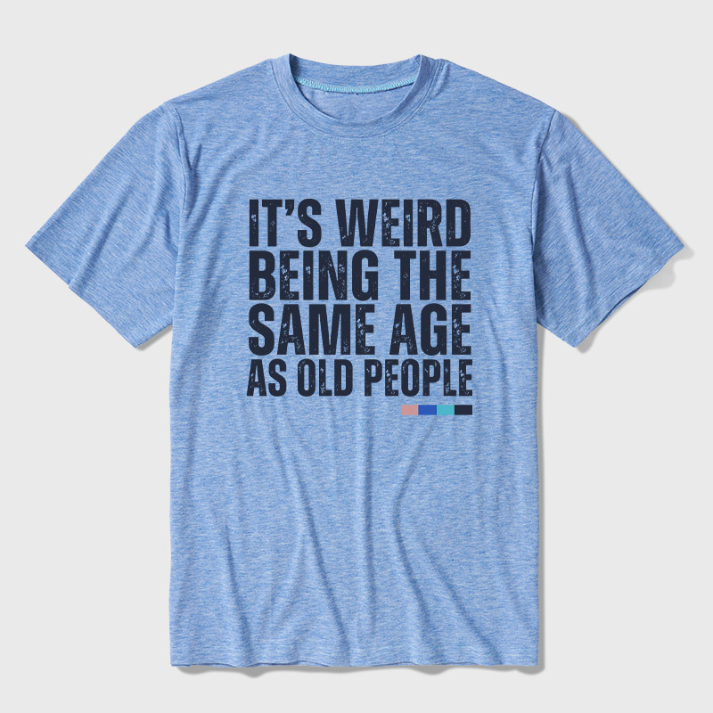 As Old People Ultra Soft Heather Tee