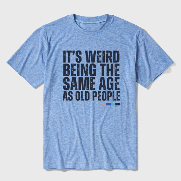 As Old People Ultra Soft Heather Tee