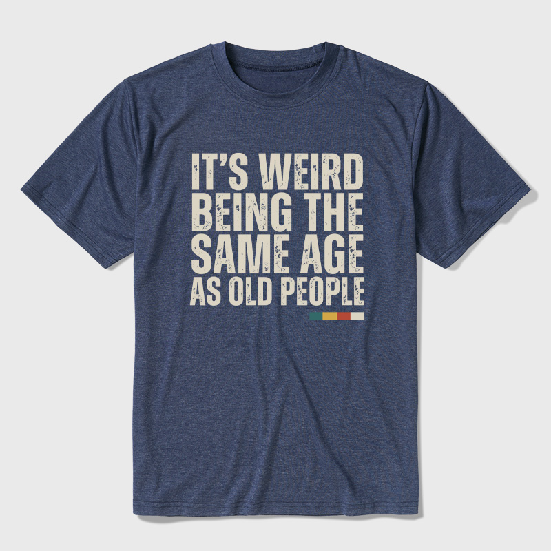 As Old People Ultra Soft Heather Tee